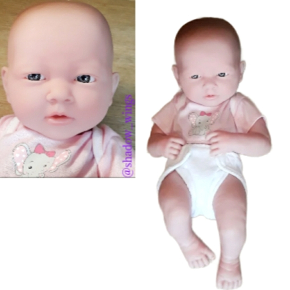 JC Toys La Newborn 14" Realistic Doll - First Day Female Newborn Doll - Picture 17 of 17